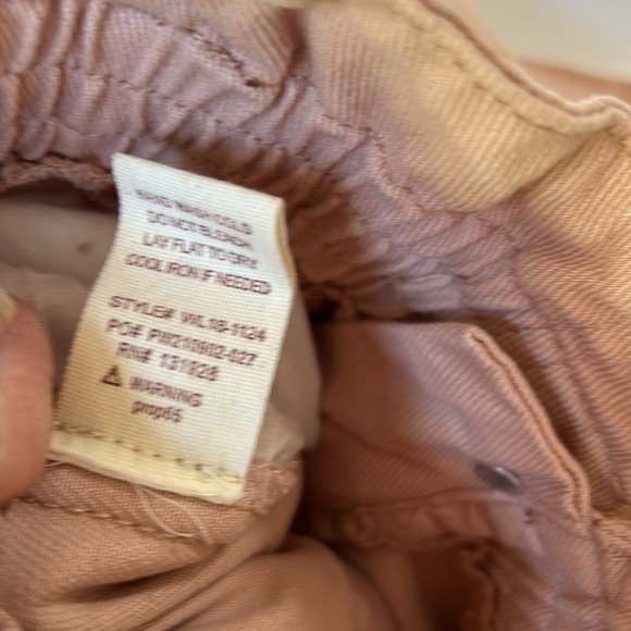 Wishlist Blush Paperbag Waist Shorts Size Large - Picture 6 of 7